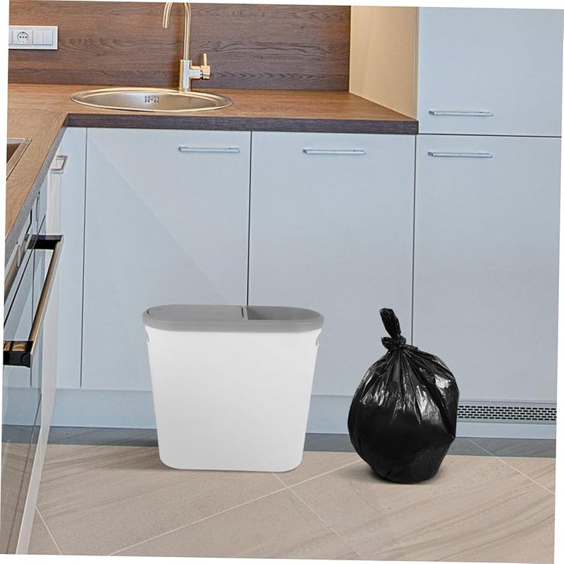 Didiseaon أكياس قمامة بلاستيكية سميكة 4 لفات سعة كبيرة للمطبخ الحمام غرفة النوم 1 عبوة - Image 4